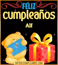 GIF Tarjetas animadas de cumpleaños Alf
